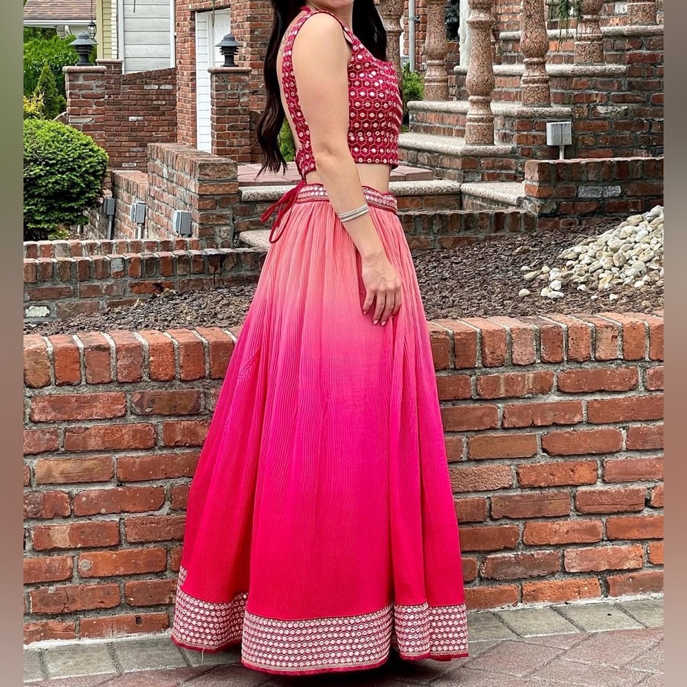 Pink Two Piece Set